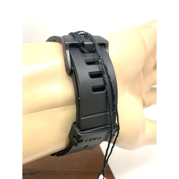 Timex Men's Watch TW2V59800 Command Encounter Digital Quartz Indiglo Black 45mm - Picture 11 of 15